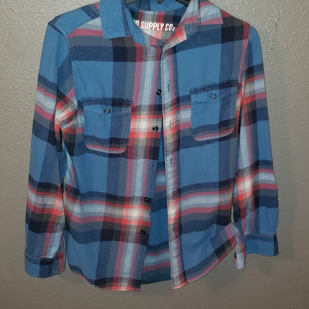 Mens plaid flannel